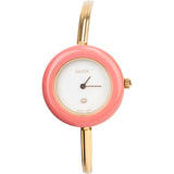 Gucci Gold Tone Multicolor Bezel Women Watch