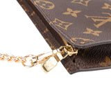 Louis Vuitton Canvas Monogram Bucket Pochette Accessoire Shoulder Bag