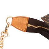 Louis Vuitton Canvas Monogram Bucket Pochette Accessoire Shoulder Bag