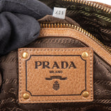 Prada Brown Leather Vitello Handbag