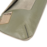 Fendi RARE ARCHIVE Green Leather FF Hobo