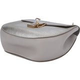 Chloé Silver Drew Calfskin Crossbody Bag