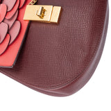 Chloe Leather Flower Printemps Drew Crossbody Bag
