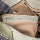 Fendi RARE ARCHIVE Green Leather FF Hobo