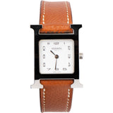 Hermès Silver Tone Heure Ha Women Watch