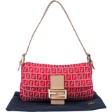 Fendi FF Monogram Baguette Handbag
