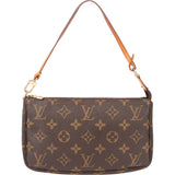 Louis Vuitton Canvas Monogram Pochette Accessoire Handbag