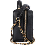 Chanel Caviar Leather CC Filigree Handbag - vintageandkickz