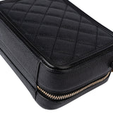 Chanel Caviar Leather CC Filigree Handbag - vintageandkickz