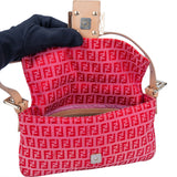 Fendi FF Monogram Baguette Handbag