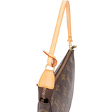 Louis Vuitton Canvas Monogram Pochette Accessoire Handbag