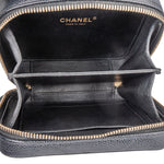 Chanel Caviar Leather CC Filigree Handbag - vintageandkickz
