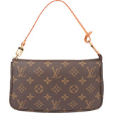 Louis Vuitton Canvas Monogram Pochette Accessoire Handbag