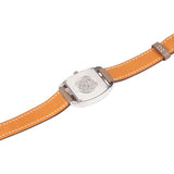 Hermès Silver Tone Diamant Cape Cod Tonneau Women Watch CT1.230