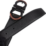 Ferragamo Reversible Wood Belt