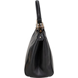 Fendi Black Leather Peekaboo Handbag