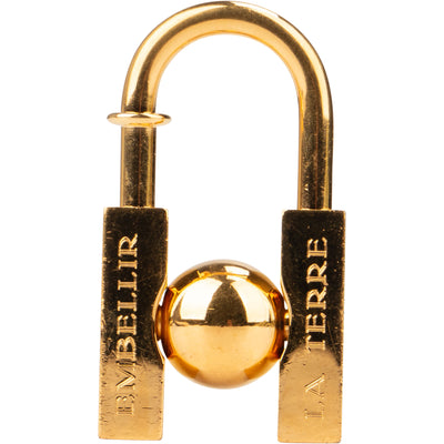 Hermès Golden Earth H Cadena Pendant - vintageandkickz