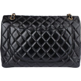 Chanel Quilted Lambskin Maxi Single Flap Crossbody - vintageandkickz