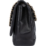 Chanel Quilted Lambskin Maxi Single Flap Crossbody - vintageandkickz