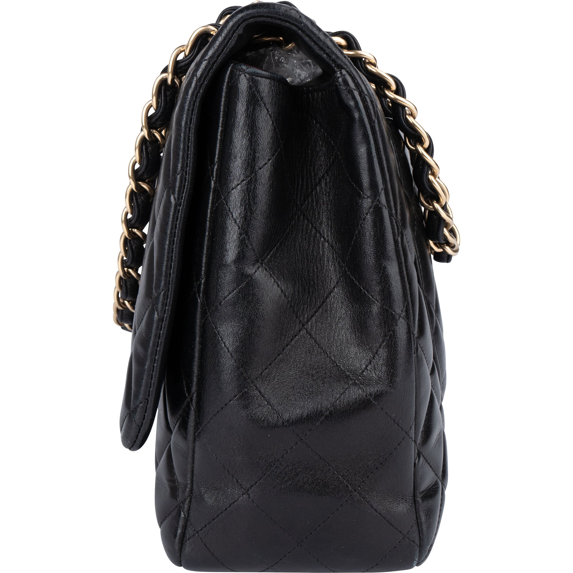 Chanel Quilted Lambskin Maxi Single Flap Crossbody - vintageandkickz