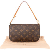 Louis Vuitton Canvas Monogram Pochette Accessoire Handbag