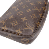 Louis Vuitton Canvas Monogram Pochette Accessoire Handbag