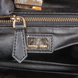 Fendi Black Leather Peekaboo Handbag