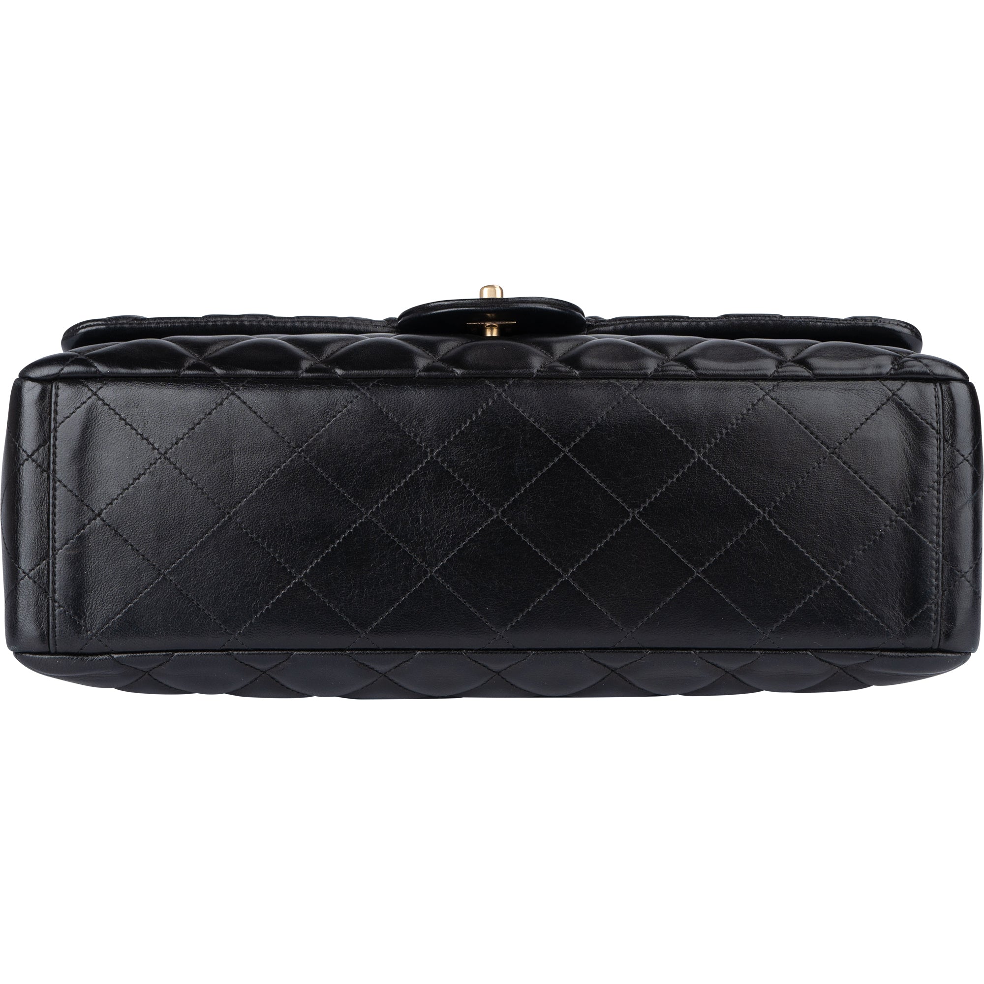 Chanel Quilted Lambskin Maxi Single Flap Crossbody - vintageandkickz