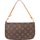Louis Vuitton Canvas Monogram Pochette Accessoire Handbag