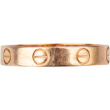 Cartier 750 Gold Love Ring #56 3.39G