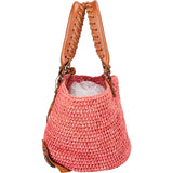 Balenciaga Raffia Panier City Handbag