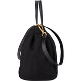 Prada Black Nylon Triangle Handbag