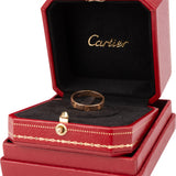 Cartier 750 Gold Love Ring #56 3.39G