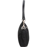 Prada Black Nylon Triangle Shoulder Bag