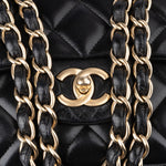 Chanel Quilted Lambskin Maxi Single Flap Crossbody - vintageandkickz