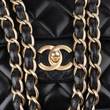 Chanel Quilted Lambskin Maxi Single Flap Crossbody - vintageandkickz