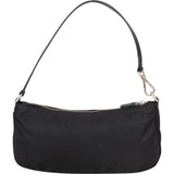 Prada Black Nylon Triangle Shoulder Bag