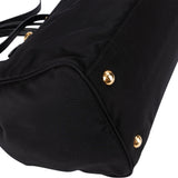 Prada Black Nylon Triangle Handbag