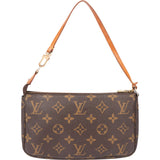 Louis Vuitton Canvas Monogram Pochette Accessoire Handbag