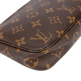 Louis Vuitton Canvas Monogram Pochette Accessoire Handbag