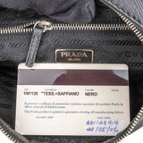 Prada Black Nylon Triangle Shoulder Bag