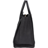 Céline Black Leather Luggage Handbag