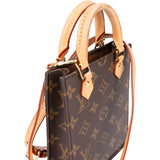 Louis Vuitton Canvas Monogram Petit Sac Plat Handbag