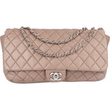 Chanel Quilted Lambskin Raincoat Single Flap Shoulder Bag