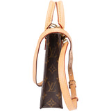 Louis Vuitton Canvas Monogram Petit Sac Plat Handbag