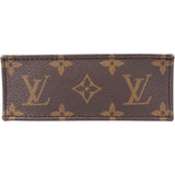 Louis Vuitton Canvas Monogram Petit Sac Plat Handbag