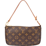 Louis Vuitton Canvas Monogram Pochette Accessoire Handbag