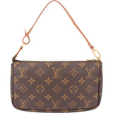 Louis Vuitton Canvas Monogram Pochette Accessoire Handbag