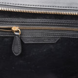 Céline Black Leather Luggage Handbag