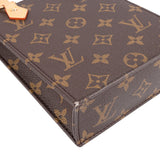 Louis Vuitton Canvas Monogram Petit Sac Plat Handbag